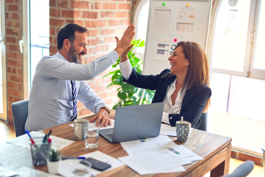 Enterprise customer service team working with AI-powered software platform